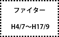 H4/7～H17/9