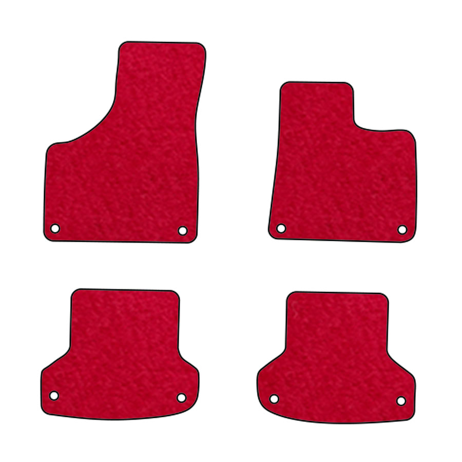 フロアマット アウディ A3 8P系 H15/9~H25/8 カーマット 抗菌 抗ウイルス 消臭 プレミアムタイプ