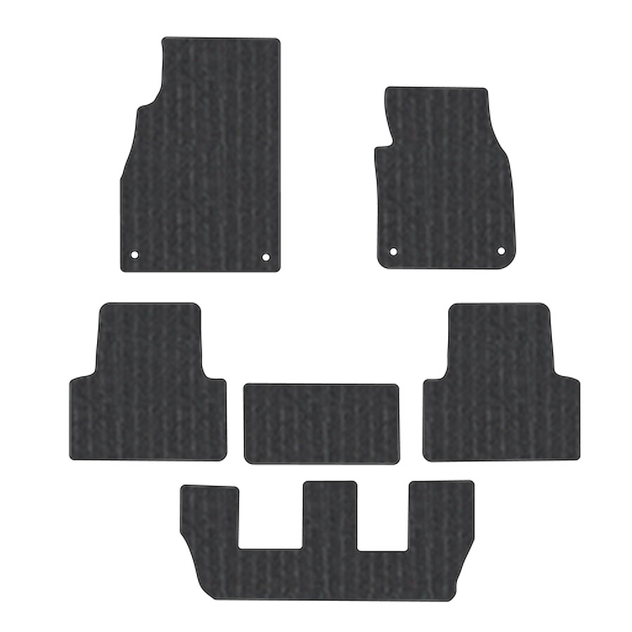 フロアマット アウディ Q7 4MC/4MD系 7人乗り リア穴無しのみ適合 H28/3~ カーマット 抗菌 抗ウイルス 消臭 エコノミータイプ