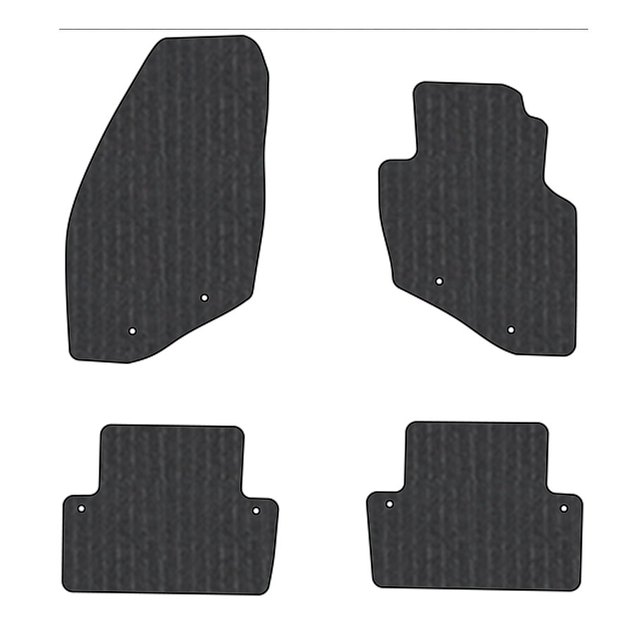 フロアマット ボルボ V70 SB52系 H12/4~H20/3 カーマット 抗菌 抗ウイルス 消臭 エコノミータイプ