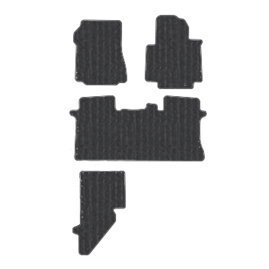 フロアマット 日産 NISSAN NV200バネット 福祉車 M20 H21/5~ カーマット 抗菌 抗ウイルス 消臭 エコノミータイプ