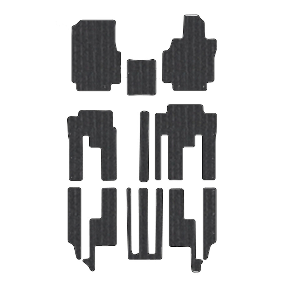 フロアマット 日産 NISSAN セレナ 福祉車 C28 車イス1名サード仕様のみ適合 R4/12~ カーマット 抗菌 抗ウイルス 消臭 エコノミータイプ