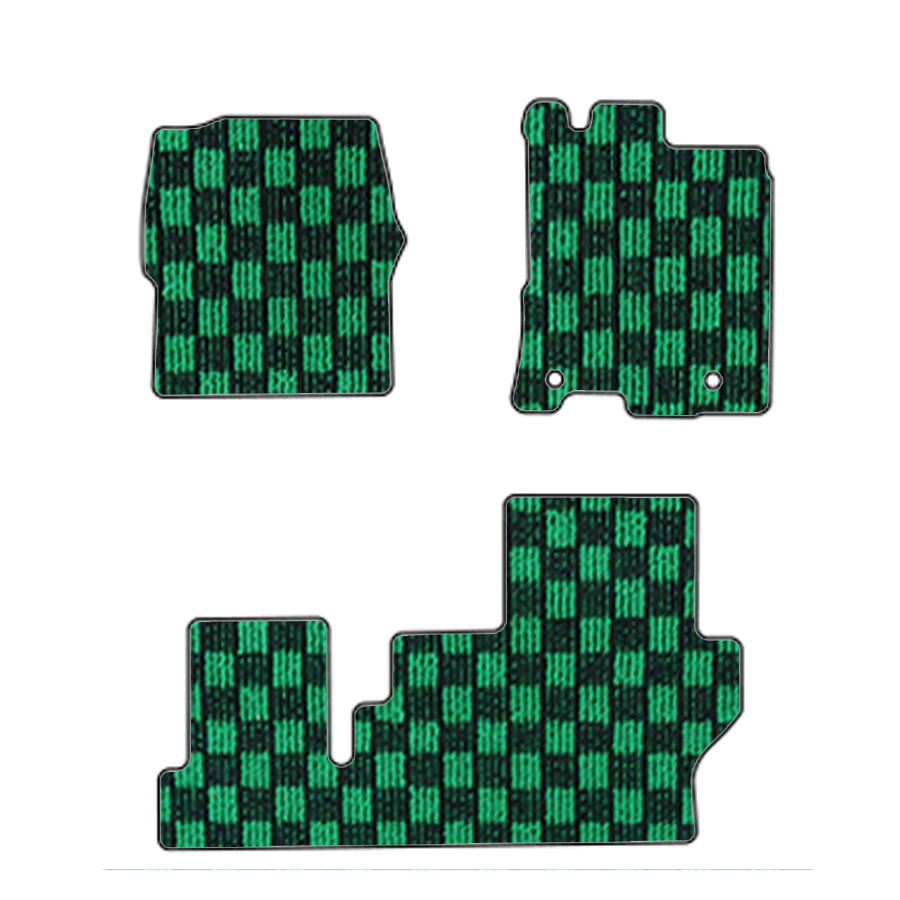 フロアマット ダイハツ DAIHATSU タント/カスタム 福祉車 LA600/610S H25/10~R1/7 カーマット 抗菌 抗ウイルス 消臭 エクセレントタイプ