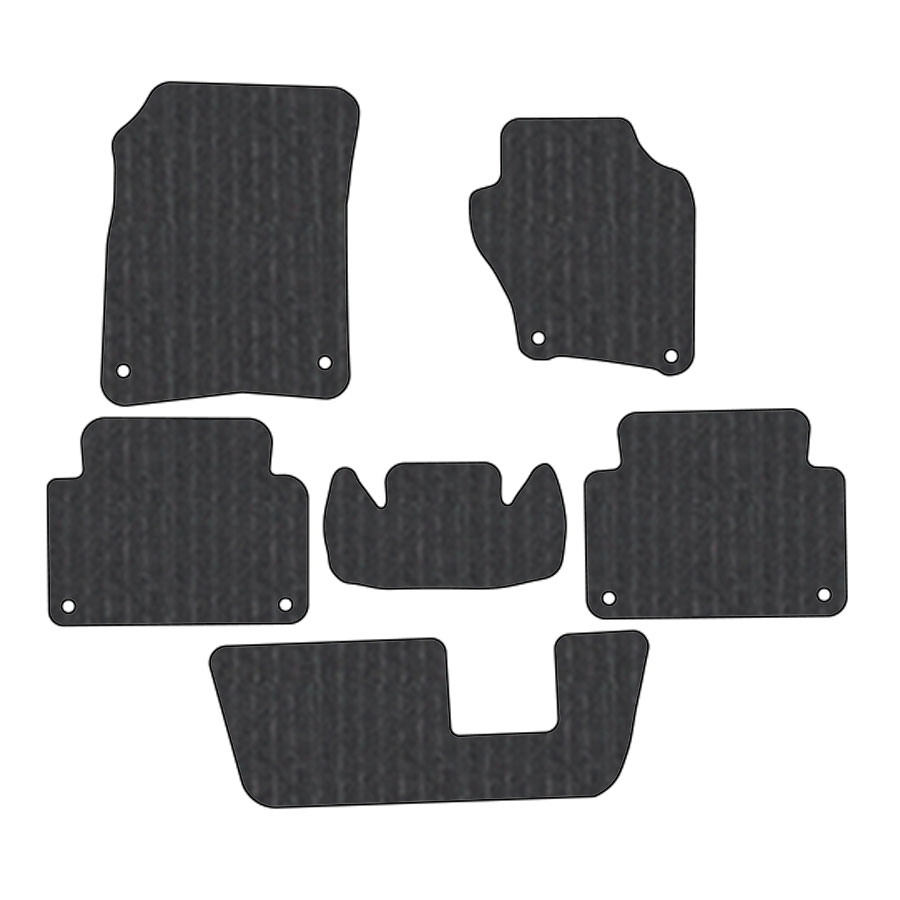 フロアマット　アウディ　Q7　4L系　7人乗り　H18/10～H25/9　カーマット　抗菌　抗ウイルス　消臭　エコノミータイプ