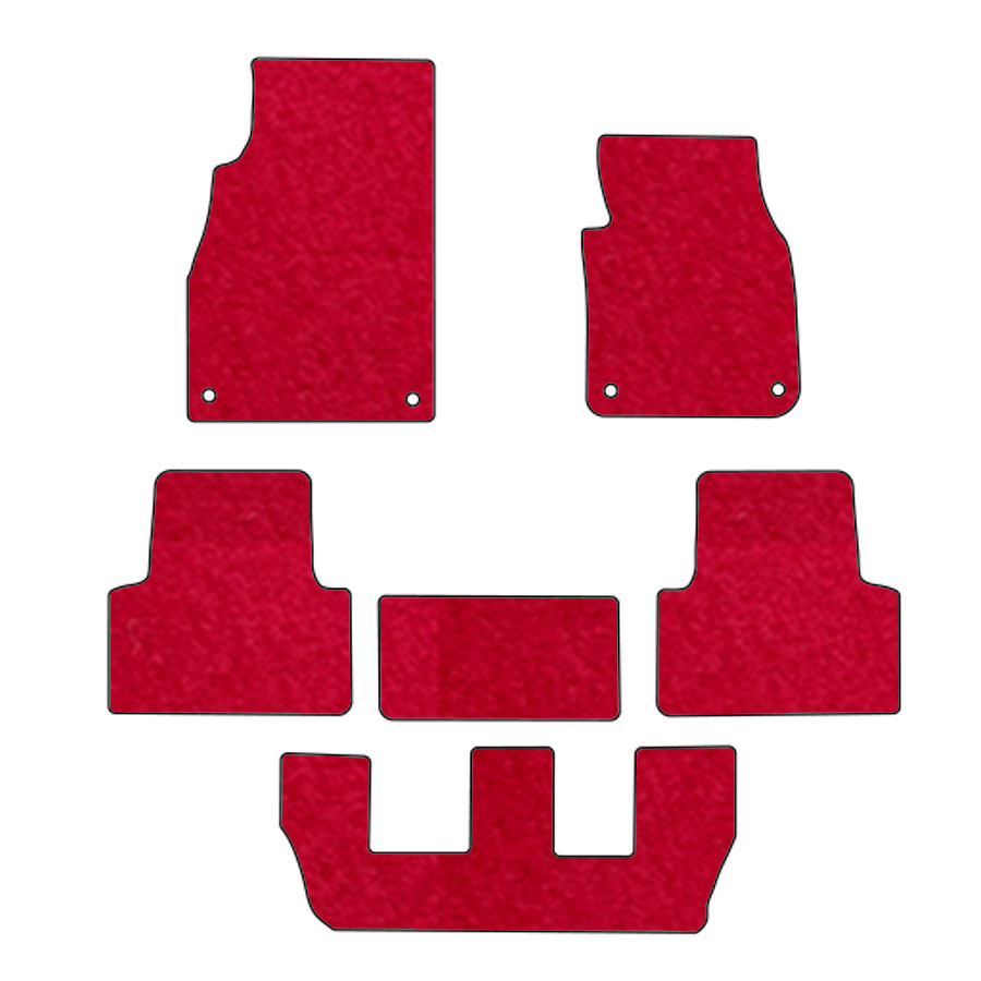 フロアマット　アウディ　Q7　4MC/4MD系　7人乗り　リア穴無しのみ適合　H28/3～　カーマット　抗菌　抗ウイルス　消臭　プレミアムタイプ